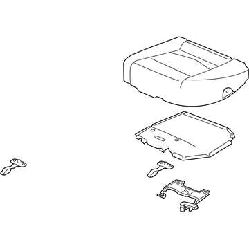 Kia 891001M110AF1 Cushion Assembly-Rear Seat