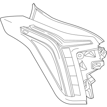 GM 84691122 Reflector