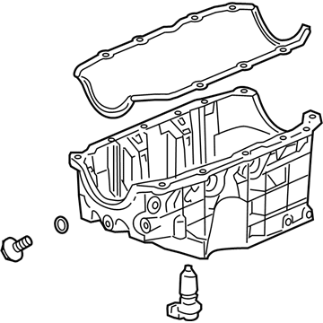 GM 12603201 Oil Pan