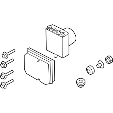 Ford AA5Z-2C405-C ABS Control Unit