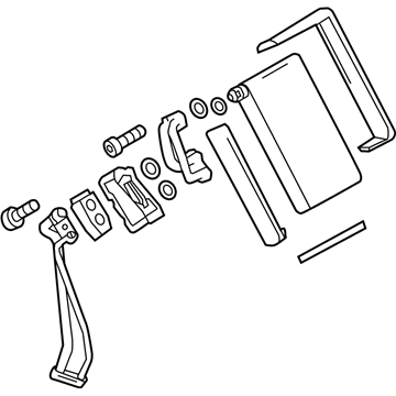 Nissan 27410-1JA1A EVAPORATOR