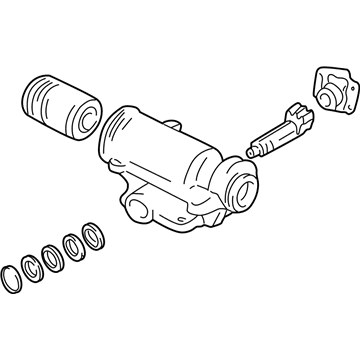 Mopar 52039231AC Power Steering Gear