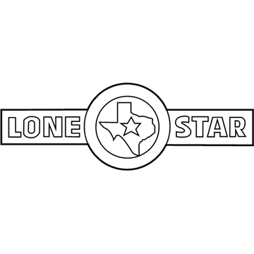 Mopar 68276322AB NAMEPLATE-TAILGATE