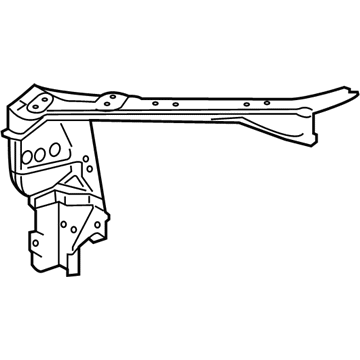 Toyota 53203-02160 Side Support