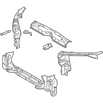 Toyota 53201-02330 Radiator Support