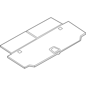 BMW 51-47-7-490-071 FLOOR CARPET, LUGGAGE COMPAR