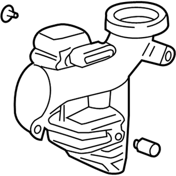 GM 25847919 Duct, Rear Intake Air(W/Resonator)