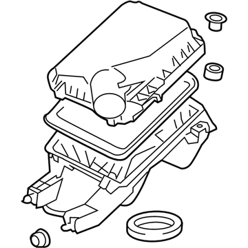 GM 25842735 Air Cleaner Body