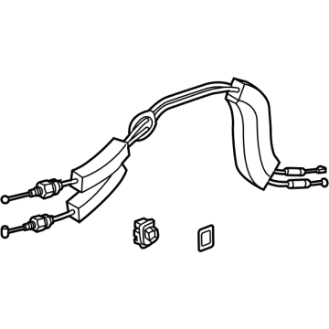 Acura 72634-TYA-A01 Cable Assembly, Rear