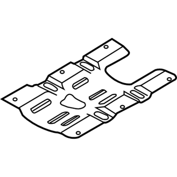 Nissan 11113-CD000 Plate-BAFFLE, Oil Pan