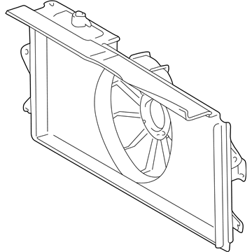 GM 88973496 Shroud, Engine Coolant Fan