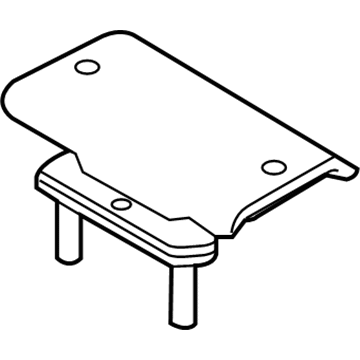 Nissan 11320-9FV0A Insulator-Engine Mounting, Rear