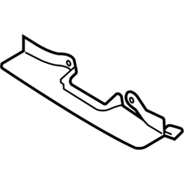 Hyundai 81195-2L000 Cover-Hood Latch
