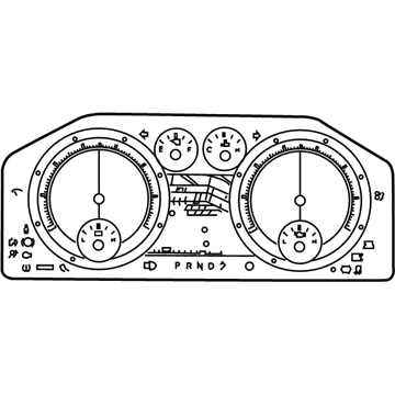 Mopar 56046728AG Cluster-Instrument Panel