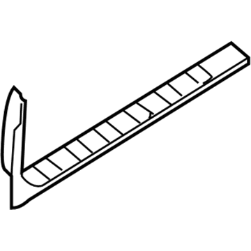 Nissan 769B5-EA000 Plate-Kicking, Front LH