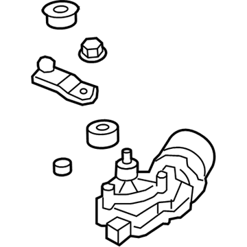 Honda 76505-TK6-A01 Motor, Front Wiper