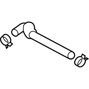 Hyundai 25481-3F300 Hose-Ventilation, RH