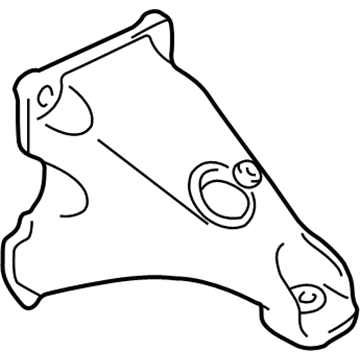 GM 30020644 Bracket, Engine Front Mounting, LH (On Esn)