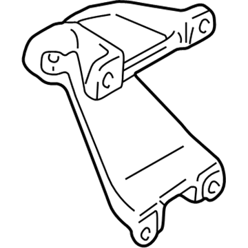 GM 30020643 Bracket, Engine Front Mounting, RH (On Esn)