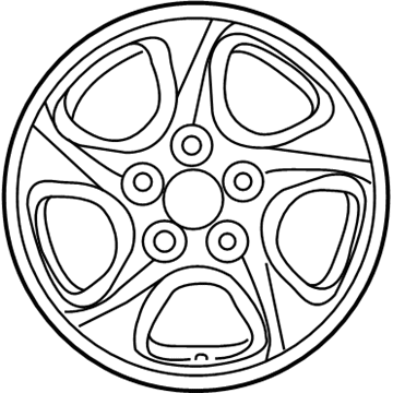 Lexus 42611-33130 Wheel, Disc