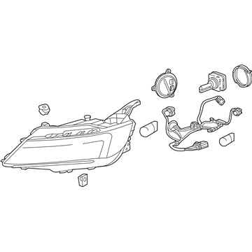 GM 23405241 Composite Headlamp