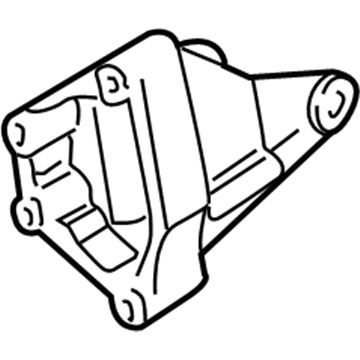 Honda 50827-S0X-A02 Bracket, RR. Engine Mounting