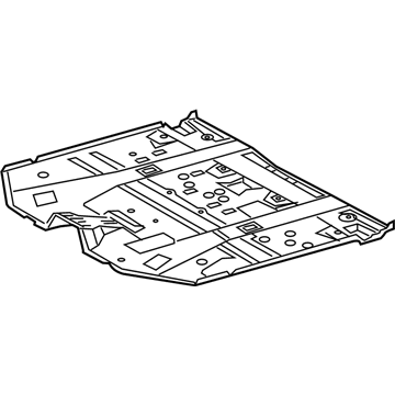 Lexus 58111-0E913 Pan, Front Floor L/WELD