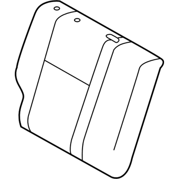 Toyota 71078-01110-B3 Seat Back Cover