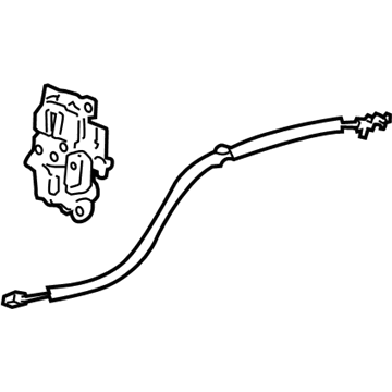 GM 22862035 Lock Assembly