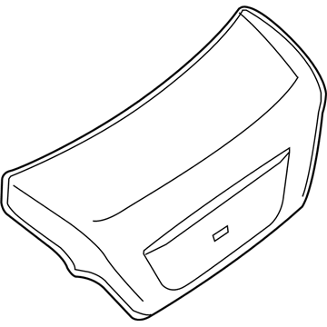 Nissan H4300-9N0AA Lid-Trunk