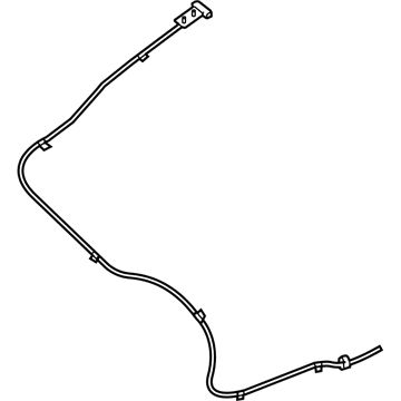 Nissan 84652-JA000 Cable-Trunk Lid Opener