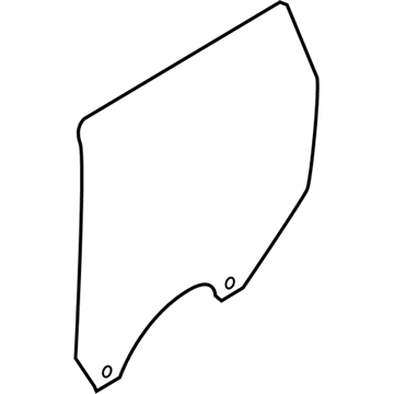 Mopar 5076890AC Glass-Rear Door
