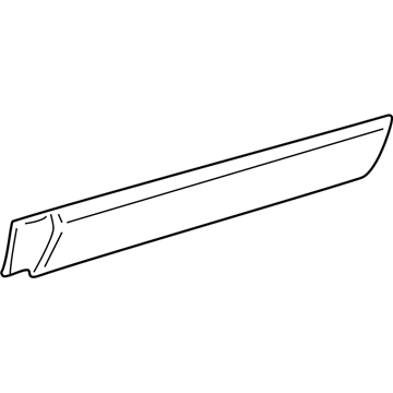 Hyundai 87722-26500 Garnish Assembly-Front Door, RH