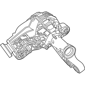 Mopar 68352175AA Different-Front Axle