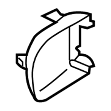 Nissan 80682-EA700 Escutcheon-Front Door Inside Handle, RH