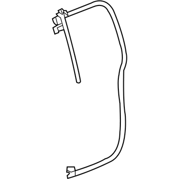 GM 15290821 Weatherstrip Asm-Rear Side Door