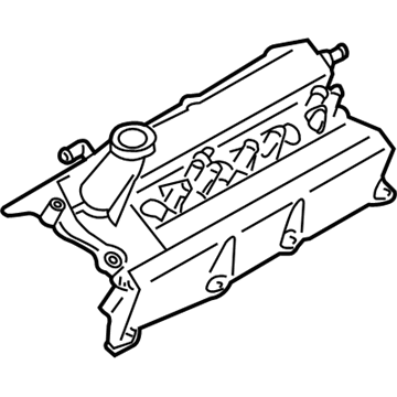 Nissan 13264-EA200 Cover Assy-Valve Rocker