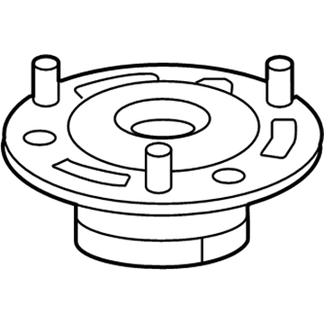 Acura 52670-TY3-A01 Rubber, Rear Shock Absorber Mounting