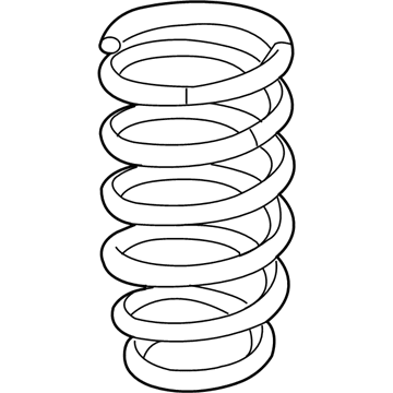 Acura 52441-TY3-A11 Spring, Rear