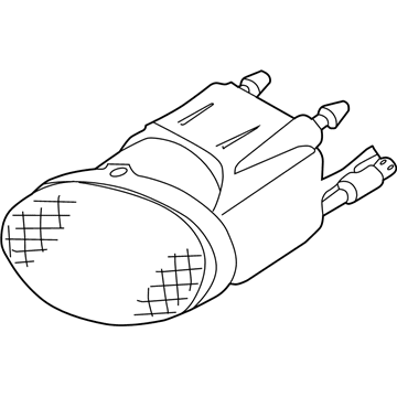 Nissan 26159-2Y900 Lamp Unit-Fog