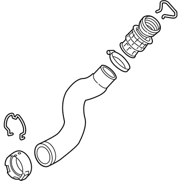 GM 84498031 TUBE ASM-CHRG AIR CLR INL AIR