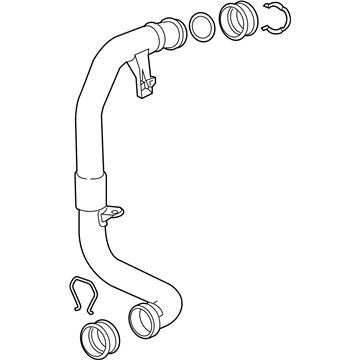 GM 84836353 TUBE-CHRG AIR CLR OTLT AIR