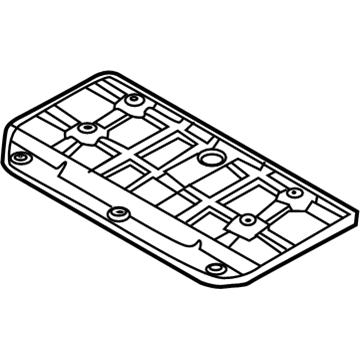 Infiniti 74772-5NA0A Heat Insulator-Trunk Floor