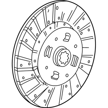 Ford 7L5Z-7550-A Clutch