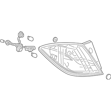 GM 42678951 Tail Lamp Assembly