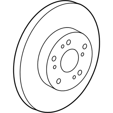 Honda 45251-T0H-A01 Disk, Front Brake