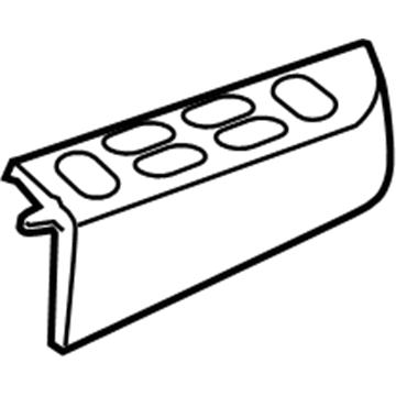 Ford 6L2Z-14524-CAC Switch Bezel