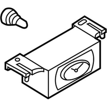 Infiniti 25810-CL71A Clock Assy-Analog