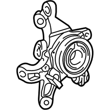 Mopar 5134460AA Knuckle-Rear