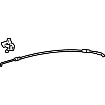 Honda 72131-S5S-E01 Cable, Inside Handle
